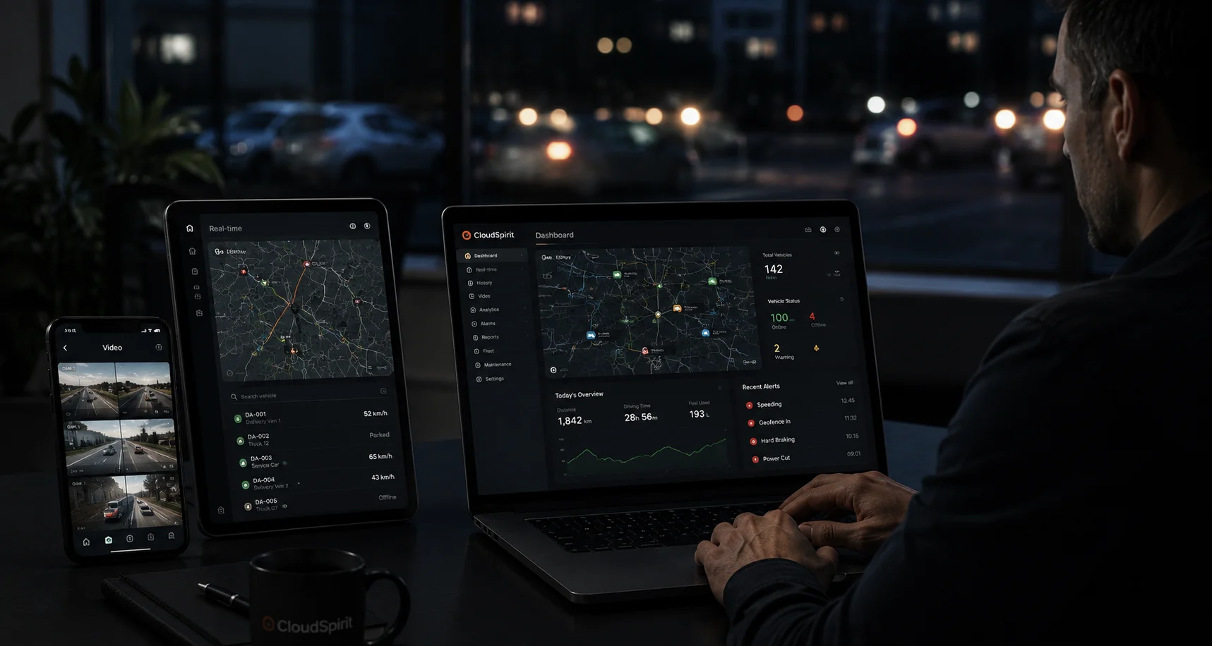 Achtergrondafbeelding bij DashDrive Fleet Solutions